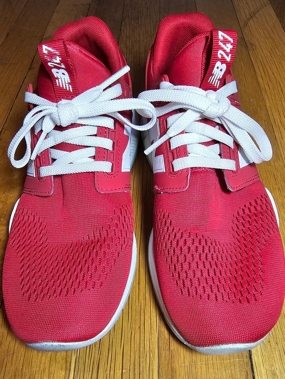 New Balance 247 Sneakers Red Women’s Size 8 EUC
